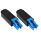 thumbnail image 2 of 2-Pack Single Mode LC/ Fiber Optic Loopback Adapter Cable, Singlemode 9/125 Test Plug for Testing A, 2 of 4