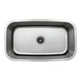 thumbnail image 5 of Wells Sinkware  Craftsmen Series 31-inch 18-gauge Undermount Single Bowl Stainless Steel Kitchen Sink Package, 5 of 5