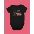 thumbnail image 3 of Twinkle Twinkle Quote Bodysuit Infant -Smartprints Designs,  12 Months, 3 of 4