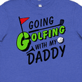 thumbnail image 4 of Inktastic Going Golfing with My Daddy- Kids Golf Youth T-Shirt, 4 of 5