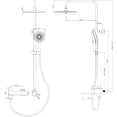 thumbnail image 5 of Three Functions Complete Shower System with Rough-in Valve, 5 of 5