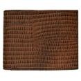thumbnail image 6 of Snake Print Cowhide Leather Bifold Wallet with Flip ID Window & Credit Card Slots 71053 SN, 6 of 8