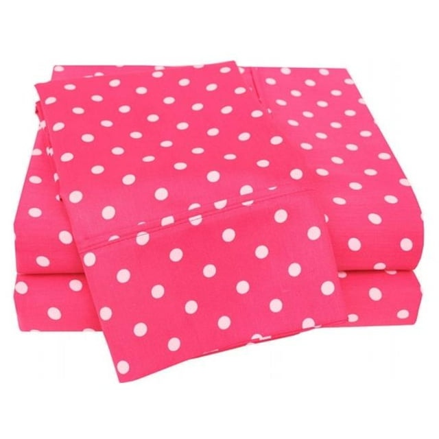 Impressions CR600XLSH PDPK Coton Riche 600 Fil Compter Polka Dot Simple XL Feuille Set&44; Rose