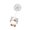 White, variant on Lovely Ducks Desk Fan Small USB Personals Table Fan 3 Speed Funny Ducks Desktop Decorations for Home Bedroom Decors