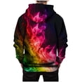 thumbnail image 4 of NAISIBABY Big Boys Hoodies, Long Sleeve Pullover New Prints Cool Boys Casual Sweatshirts Black, 4 of 4