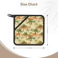 thumbnail image 2 of 2PCS Pot Holders for Kitchen - Heat Resistant Silicone Pot Holders with Hanging Loop, Palm tree_AO Non Slip Oven Hot Pads, Potholders for Decor Baking Cooking Kitchen, 2 of 6