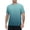 Turquoise&10#F0505, variant on Fabrcox Sun Shirt for Men UPF 50 Ice Silk Gradient Short Sleeve Fishing Shirt Men Sun Protection Lightweight Cooling Summer Outdoor Beach Rash Guard for Men