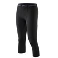 thumbnail image 1 of Men Compression Shorts Gym 3/4 Pant Base Layers Running Sport Tights Leggings, 1 of 4