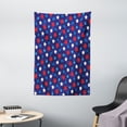 thumbnail image 1 of Navy Blue Tapestry, American Flag Inspired Patriotic Design with the Stars Image, Wall Hanging for Bedroom Living Room Dorm Decor, 40W X 60L Inches, Red White Blue and Dark Blue, by Ambesonne, 1 of 2