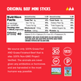 Chomps Mini Beef Jerky Sticks, Original Beef, Gluten Free, Sugar Free
