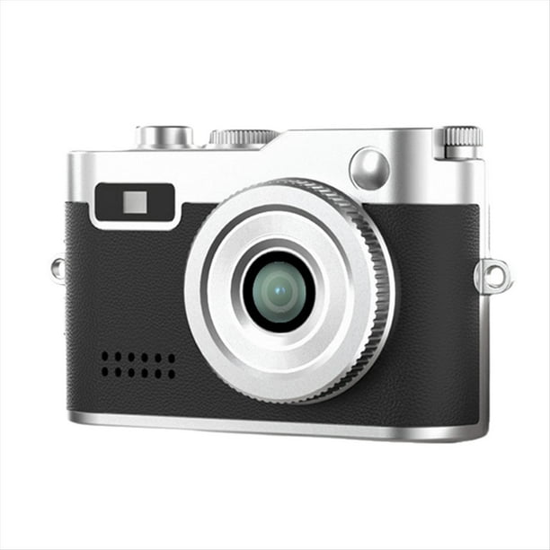 Mini Cámara de 1080P, Cámara Digital Retro, Portátil, Compacta, Grabadora de Video de Bolsillo para Estudiantes, Viajes A