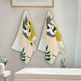 thumbnail image 4 of GZHJMY Sloth Soft Hand Towels, 2 Pcs Absorbent Bath Towel Decorative Fingertip Towels for Bathroom Gym Spa Hotel Beach Swimming Pool,14.4"x 28.3", 4 of 7