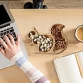 thumbnail image 4 of Wooden Cheese Board, Squirrel Shaped Charcuterie Serving Tray for Snacks, 4 of 8