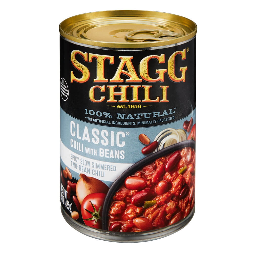 Stagg Classic Chili With Beans, 15 Ounce - Walmart.com