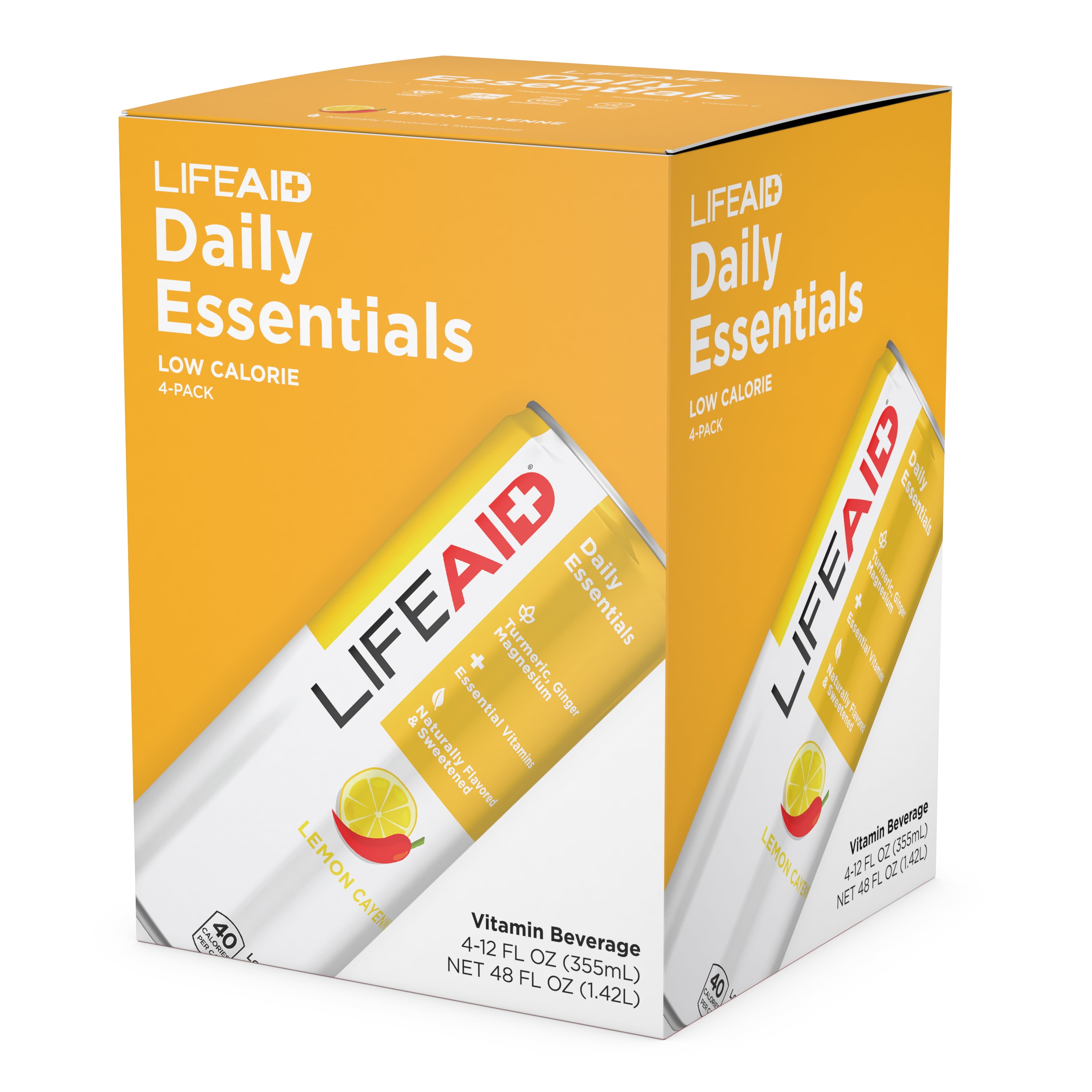 LIFEAID LIFEAID LEMON CAYENNE 4-Pack