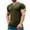 Army Green, variant on Men's Muscle Slim Henley Shirts Crewneck Longline T-Shirt Gym Workout Athletic Shirt Tees