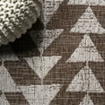 thumbnail image 4 of JONATHAN Y SANTA MONICA 2 x 8 Runner Rug, Andratx Tribal Geometric - Brown/Beige, SMB126A-28, 4 of 10