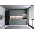 thumbnail image 4 of Kitchen Contemporary Collection Gray Color Base Size 9.5Ft Wide, 4 of 6