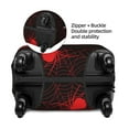 thumbnail image 2 of Kdxio Red Spider On The Web Pattern Luggage Cover for Travel,Elastic and Durable,Fits 18-32 Inch,Anti-Scratch Suitcase Protector-No luggage included, 2 of 5