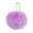 Purple, variant on hengsof Christmas Fuzzy Balls Ornaments Shatterproof Tree Hanging Plastic Ball Set Xmas Flocked Ornaments for Christmas Tree Home Party Wreath Decorations
