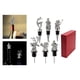 thumbnail image 5 of Vertedor de botellas creativo de 6 uds, boquillas de botellas, accesorios para bebidas, tapón de botella duradero, vertedor de aireador de botellas Argén Macarena Tapón de botella, 5 of 7