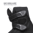 thumbnail image 3 of Apakowa Kids Boys Snow Boots Winter Waterproof Slip Resistant Cold Weather Boots (Toddler/Little Kid/Big Kid), 3 of 7