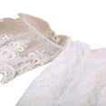 thumbnail image 4 of Baby Girls Lace Off Shoulder Lovely Jumpsuit Outfits, 4 of 4