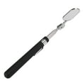 thumbnail image 3 of 3 Pieces Telescoping Inspection Mirror Round Mirror Square Mirror Inspection Tool for Checking Vehicle,Observing Mouth B,1 set x inspection mirror,black & silver, 3 of 8