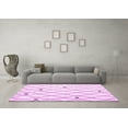 thumbnail image 3 of Ahgly Company Indoor Rectangle Persian Pink Traditional Area Rugs, 2' x 4', 3 of 4