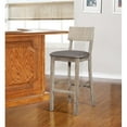 thumbnail image 2 of Atlin Designs Acacia Wood Gray Bar Stool Rectangular 43.5" Unassembled, 2 of 2