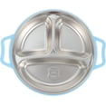 thumbnail image 1 of Tray Plates Baby Weaning Plate Metal Divider Plate Stainless Steel Food Storage Plate for Home Kitchen, 1 of 5