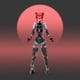 thumbnail image 3 of MOC-Robot de figuras de acción móvil para niños, traje de Robots femeninos, gato, niña, bloques de construcción, zorro, Mech, Guerrero, ladrillos, juguete, 3 of 4