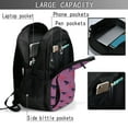 thumbnail image 4 of Balery Leopard Print Print USB Charging Backpack for Men and Women - Water-Resistant, Anti-Theft Laptop Backpack with USB Port for Travel, Work, School, and College, 4 of 7