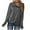 Gray, variant on HAiming Womens Turtleneck Long Sleeve Tops Trendy Solid Color Pullover Tunic Shirts Fall Plus Size Casual Loose Blouse