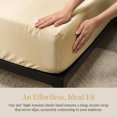 thumbnail image 4 of REGALWOVEN Fitted Sheet, Microfiber Bed Sheets, Soft and Comfortable for All Seasons Champagne 1 PC 78.0x79.9 inch, 4 of 5