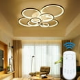 thumbnail image 2 of Indoor Modern LED Ceiling Light Pendant Lamp Living Room Dimmable Fixture 8Hesds, 2 of 16