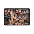 thumbnail image 6 of Seth Rollins Rug, Ultra Soft Flannel Area Rug With Non-Slip Backing, Plush Memory Foam Carpet Rug For Bedroom, Living Roo,M Dining Ro,Om Playroom, Absorbent Washable Floor Mat, 6 of 7