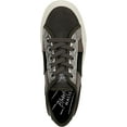 thumbnail image 5 of Malibu Womens Super Smile Leather Trim Lifestyle Casual And Fashion Sneakers, 5 of 7