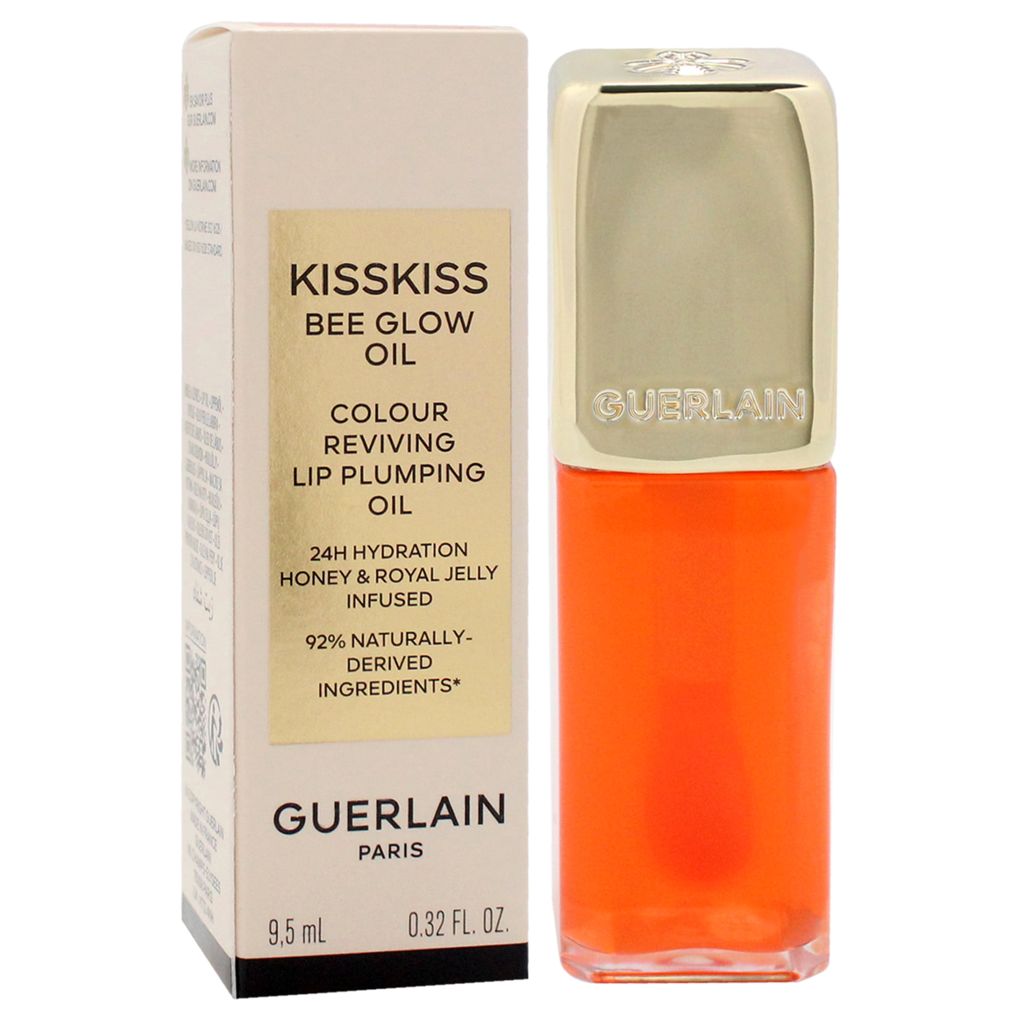 Guerlain Kiss Kiss Bee Glow Oil - 319 Peach Glow , 0.32 oz Lip Oil