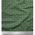 thumbnail image 1 of Soimoi Velvet Fabric Dot & Glass Shirting Print Sewing Fabric Yard 58 Inch Wide, 1 of 3