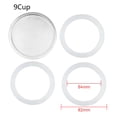 thumbnail image 3 of GLFILL 3 Silicone Seals And 1 Aluminum Filter for Espresso Pot Moka Pot Accessories, 3 of 7