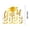 Clear, variant on Beforeyayn 2026 Graduation Commemorative Stickers Gold Foil,Transparent waterproof stickers for envelope sealing and gift labels ideal for graduating seniors and proud parents