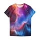 thumbnail image 4 of Tops de Manga Corta para las Mujeres Camiseta de Cuello de Tripulación de Ajuste Suelto Moda de Verano Casual, 4 of 6