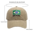 thumbnail image 2 of Only Moment Khaki World Cup Fan Gear Baseball Cap Golf Dad Hat Polyester Cotton Blend Vintage Adjustable Dad Hats Gift for Men/Women,Unstructured One Size, 2 of 8