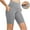 Gray, variant on LOVZFMLL Women's Athletic Workout Shorts High Waisted Butt Lifting Activewear Shorts with Side Pockets and Hidden Pockets Blue L