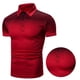 thumbnail image 3 of SAYOO Camisas casuales de cuello para hombres, camisetas de manga corta, camisetas de impresión digital 3D SAYOO moda, 3 of 6