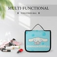thumbnail image 4 of Cinnamoroll Hanging Travel Toiletry Bag Makeup Cosmetic Bag Organizer for Women Girls, 4 of 7