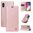 thumbnail image 3 of Funda para iPhone X/XS Estuche de Cuero PU Tipo Cartera con Ranuras para Tarjetas y Cierre Magnético, 3 of 5
