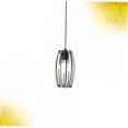 thumbnail image 3 of CHICHUMID Hanging Lampshade Black Oval Iron Design for Home 1Set, 3 of 8
