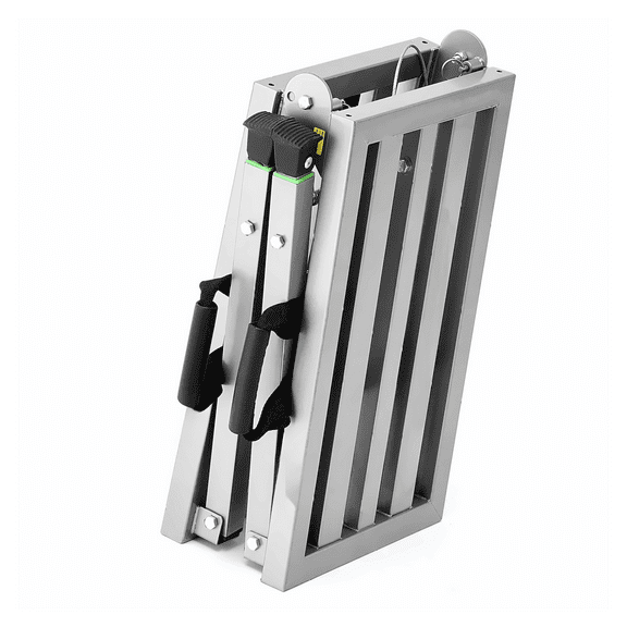 Portable Scaffolding Platform - 400 lb Capacity - Adjustable Height - Work Platform - Folding Step Ladder - DIY Home Improvement